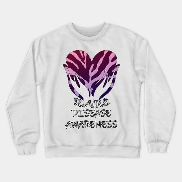 Rare Disease Awareness & Support Gifts, Cards & Stickers Crewneck Sweatshirt by tamdevo1